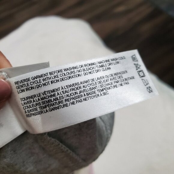 Roots kids Grey and plaid pink maple leaf long-sleeved shirt - Picture 5 of 5